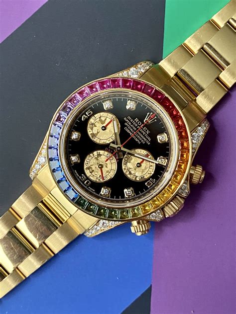 how much is rolex daytona rainbow|rolex daytona rainbow 2022 price.